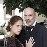 María Castro y Juan Fernández en la tercera temporada de 'Tierra de lobos'