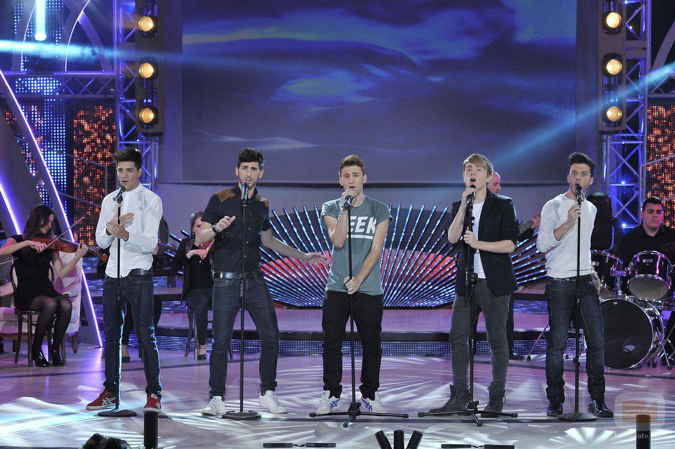 Auryn en el especial 'Ya vienen los Reyes' de Telecinco