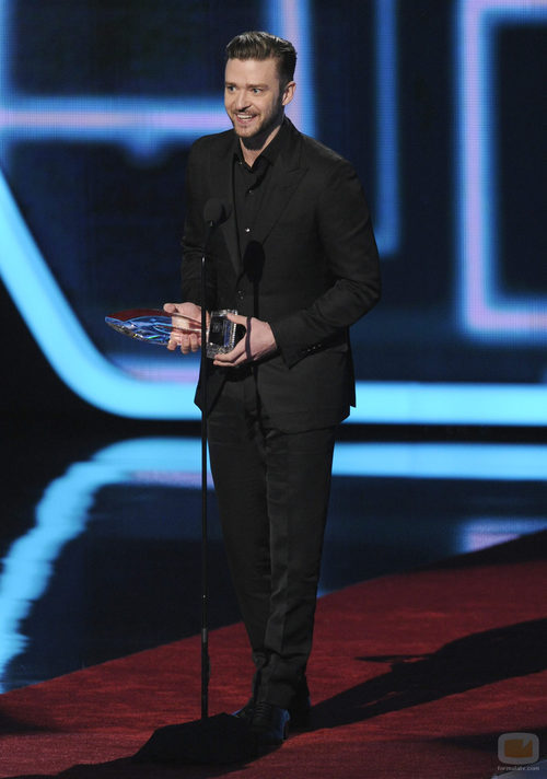 Justin Timberlake en los People's Choice Awards 2014