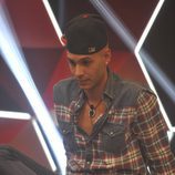 Omar en la sala de expulsión en la gala 12 de 'GH 15'