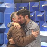 Hugo y su abuelo en la gala 13 de 'Gran Hermano 15'