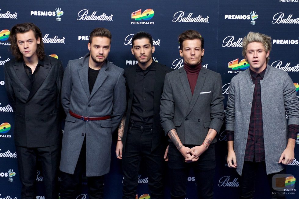 One Direction en photocall de los Premios 40 Principales 2014 