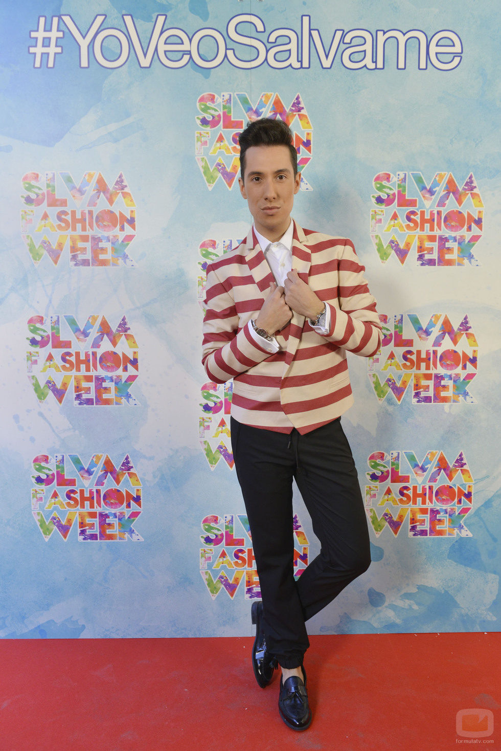 Jesús Reyes en la 'Sálvame Fashion Week'