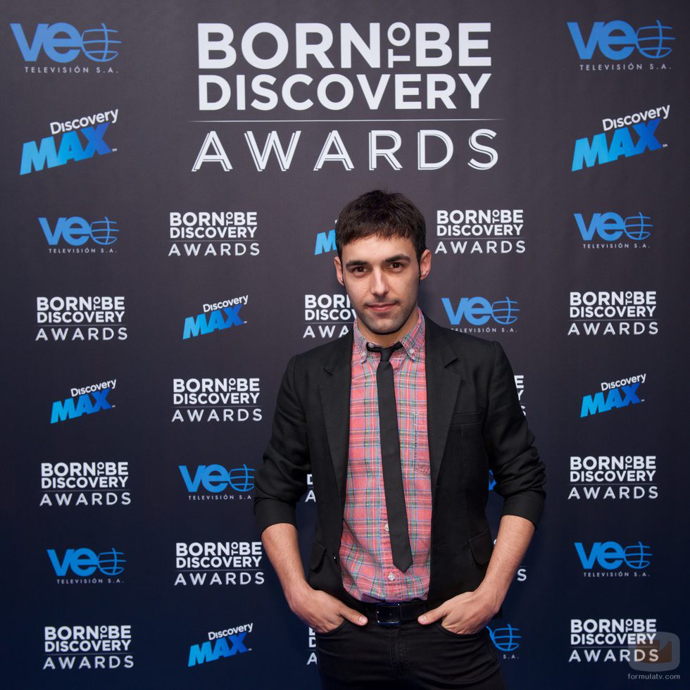 Antonio Díaz en los Born to be Discovery Awards 2015