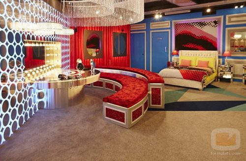 La zona de maquillaje de la casa del 'Celebrity Big Brother' de Channel 5