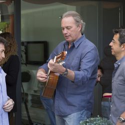 Bertín Osborne junto a Pablo Motos y Pablo Carrasco