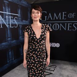 Lena Headey en la premiere de la sexta temporada de 'Game of Thrones'