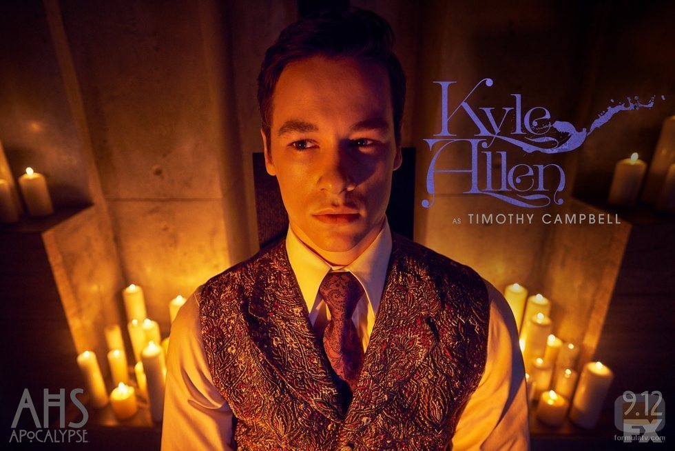 Kyle Allen es Timothy Campbell en 'American Horror Story: Apocalypse'