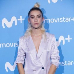 Greta Fernández, Valeria en 'Matar al padre', en el Upfront Movistar+ 2018