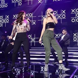 Noelia y María interpretan a dúo una canción en 'OT 2018'