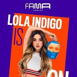 Lola Indigo en un cartel promocional de 'Fama a bailar 2019'