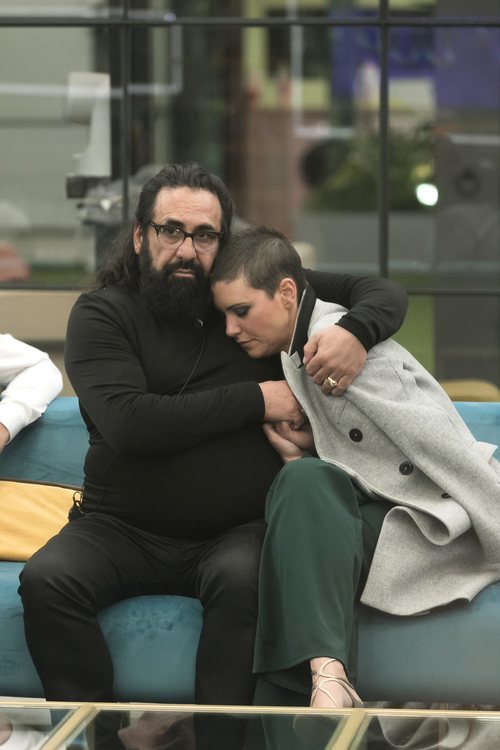 Juan Miguel y María Jesús Ruiz en la casa de 'GH Dúo' en la Gala 10