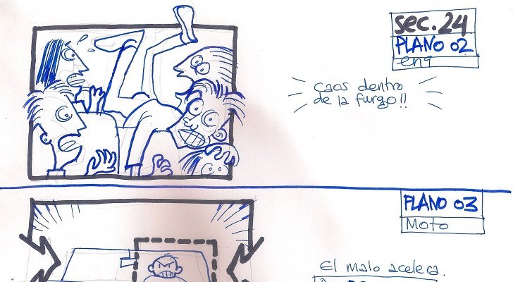 Storyboard del capítulo 93 de 'Compañeros'