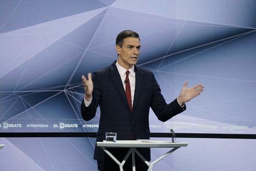 Pedro Sánchez, en 'El debate decisivo'