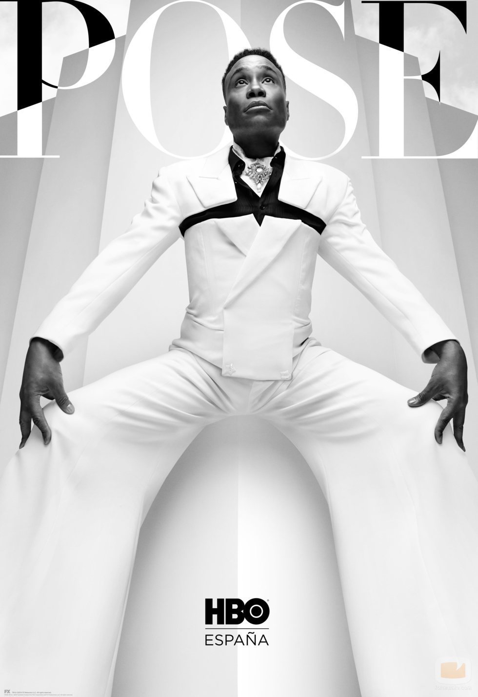 Billy Porter como Pray Tell en un póster de la segunda temporada de 'Pose'