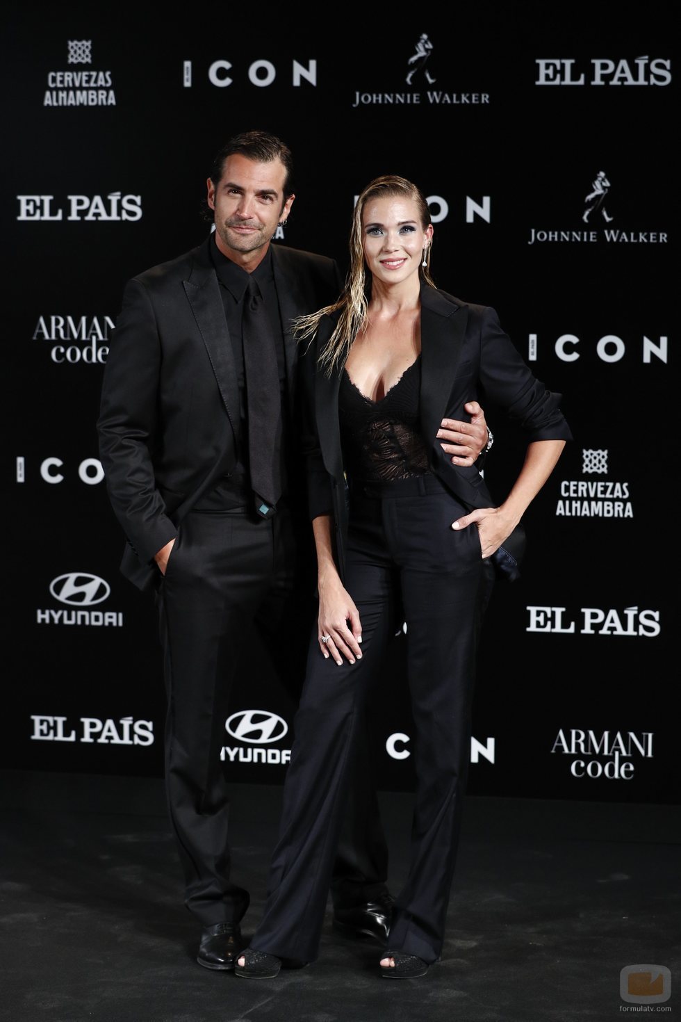 Àlex Adrover y Patricia Montero en la gala de premios ICON