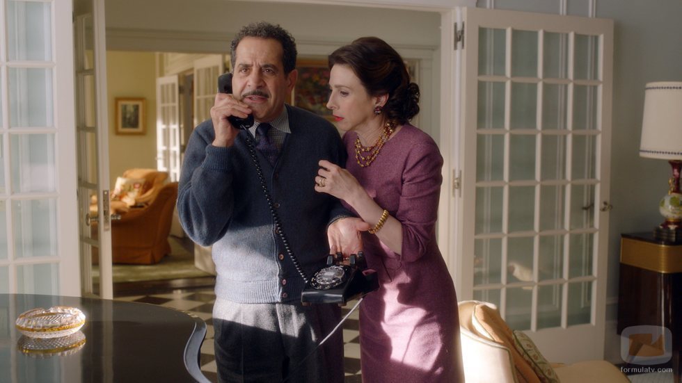 Abe y Rose Weissman en la tercera temporada de 'The Marvelous Mrs. Maisel'