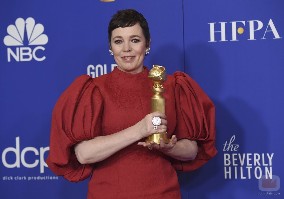 Olivia Colman, ganadora a Mejor Actriz de Serie Drama en los Globos de Oro 2020