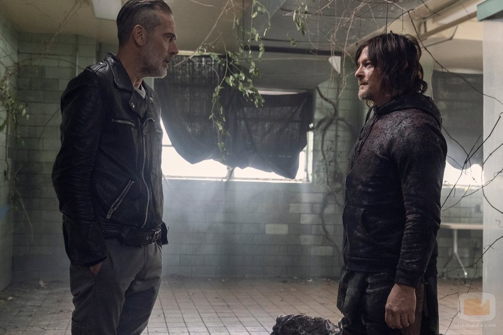 El reencuentro de Negan y Daryl en la temporada 10 de 'The Walking Dead'