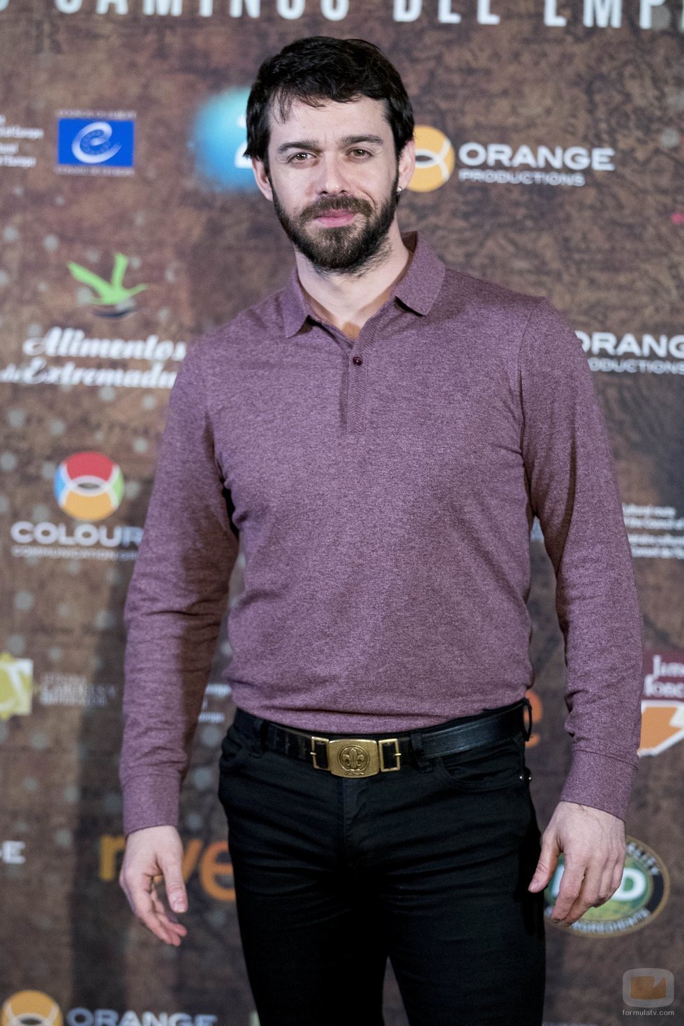 Alberto Amarilla en la premiere de 'Carlos V: Los Caminos del Emperador'