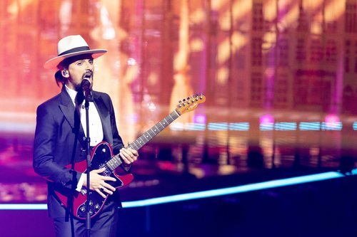 The Black Mamba, representantes de Portugal, en la final de Eurovisión 2021