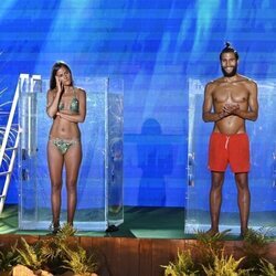 Melyssa y Gianmarco en la final de 'Supervivientes 2021'