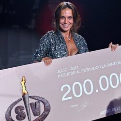 Olga Moreno se alza como ganadora de 'Supervivientes 2021'