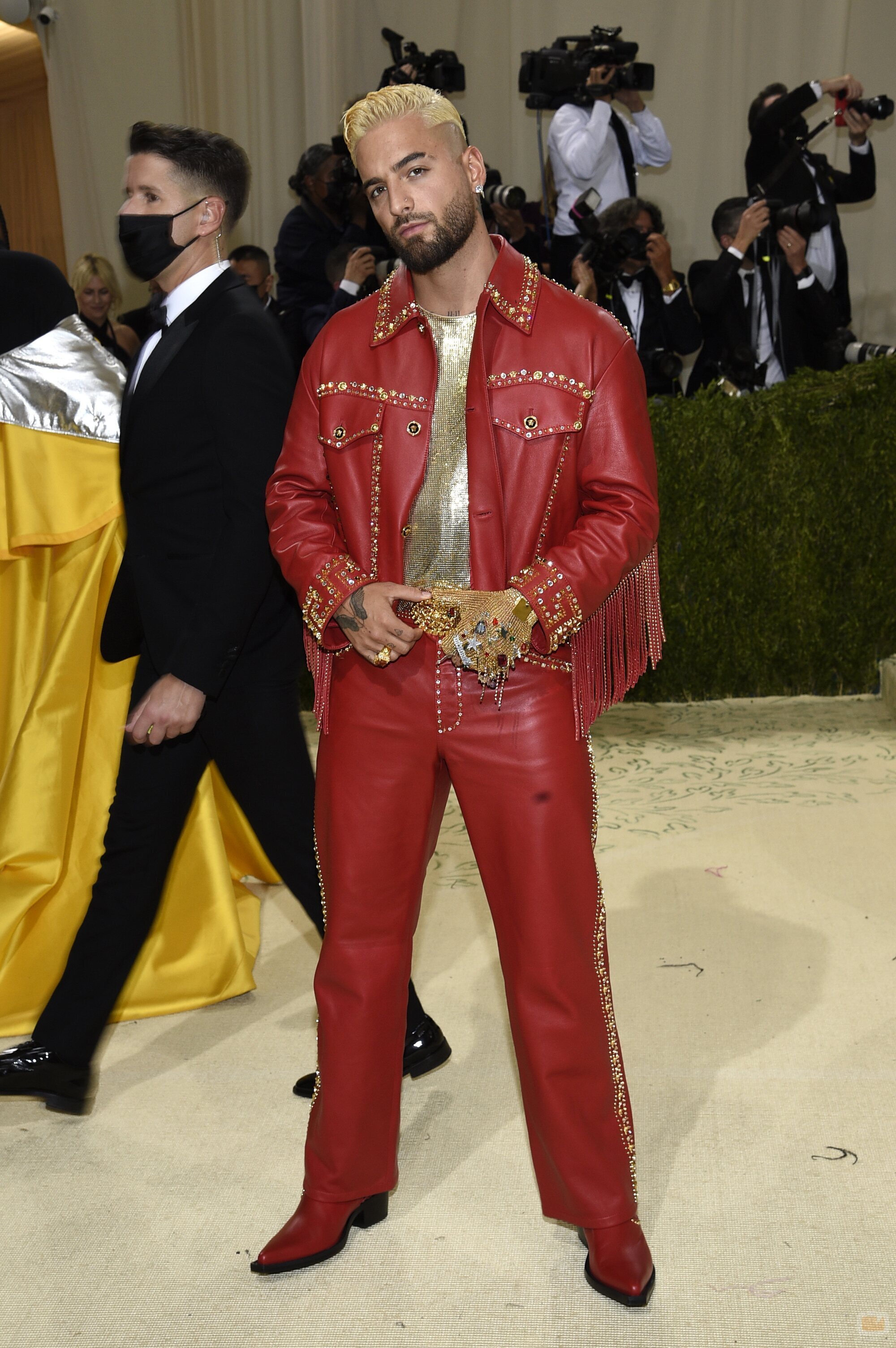 Maluma, a lo cowboy en la Gala MET 2021