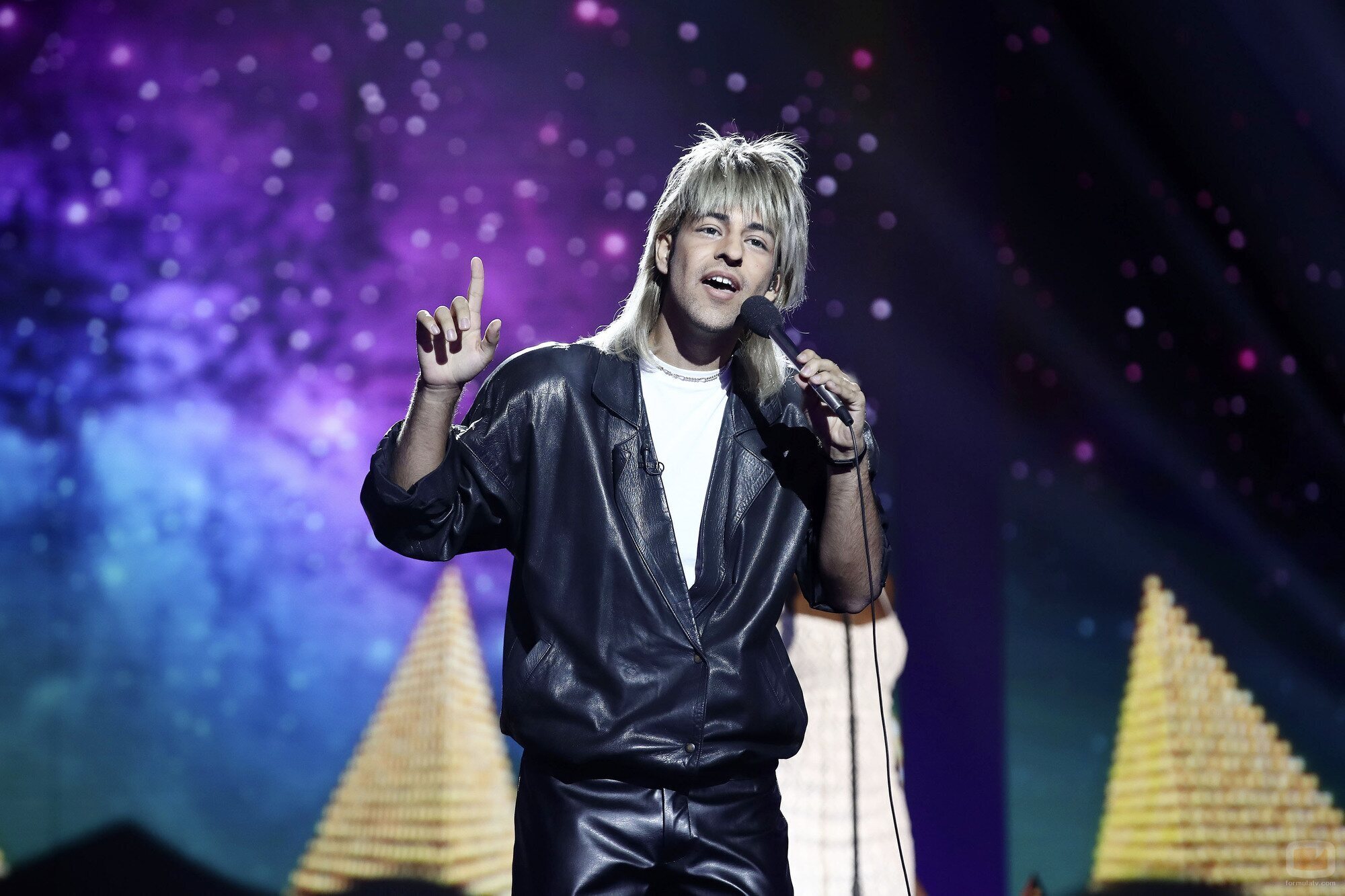 Agoney imita a Limahl en la Gala 3 de 'Tu cara me suena 9'