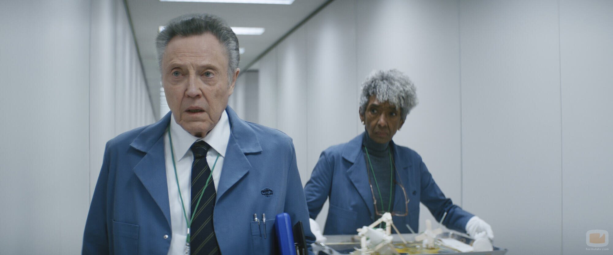 Christopher Walken y Claudia Robinson en 'Separación'