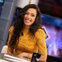 Chanel Terrero, visitando 'El hormiguero' antes de Eurovisión 2022