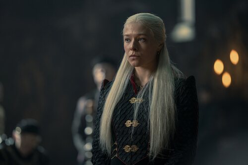 Rhaenyra en el 1x10 de 'La Casa del Dragón'