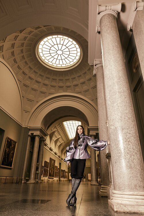 Blanca Paloma, fotografiada por Valero Rioja para Eurovisión 2023