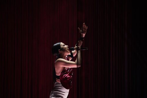 Blanca Paloma canta 'Eaea' en el primer ensayo de Eurovisión 2023