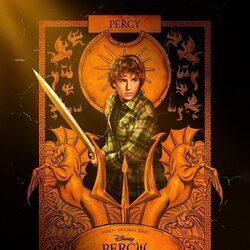 Póster de Percy en 'Percy Jackson y los dioses del Olimpo'