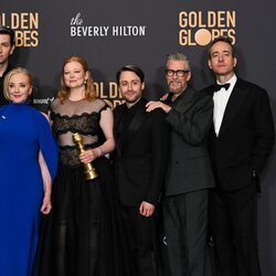 Parte del elenco de 'Succession', Mejor Serie de Drama en los Globos de Oro 2024