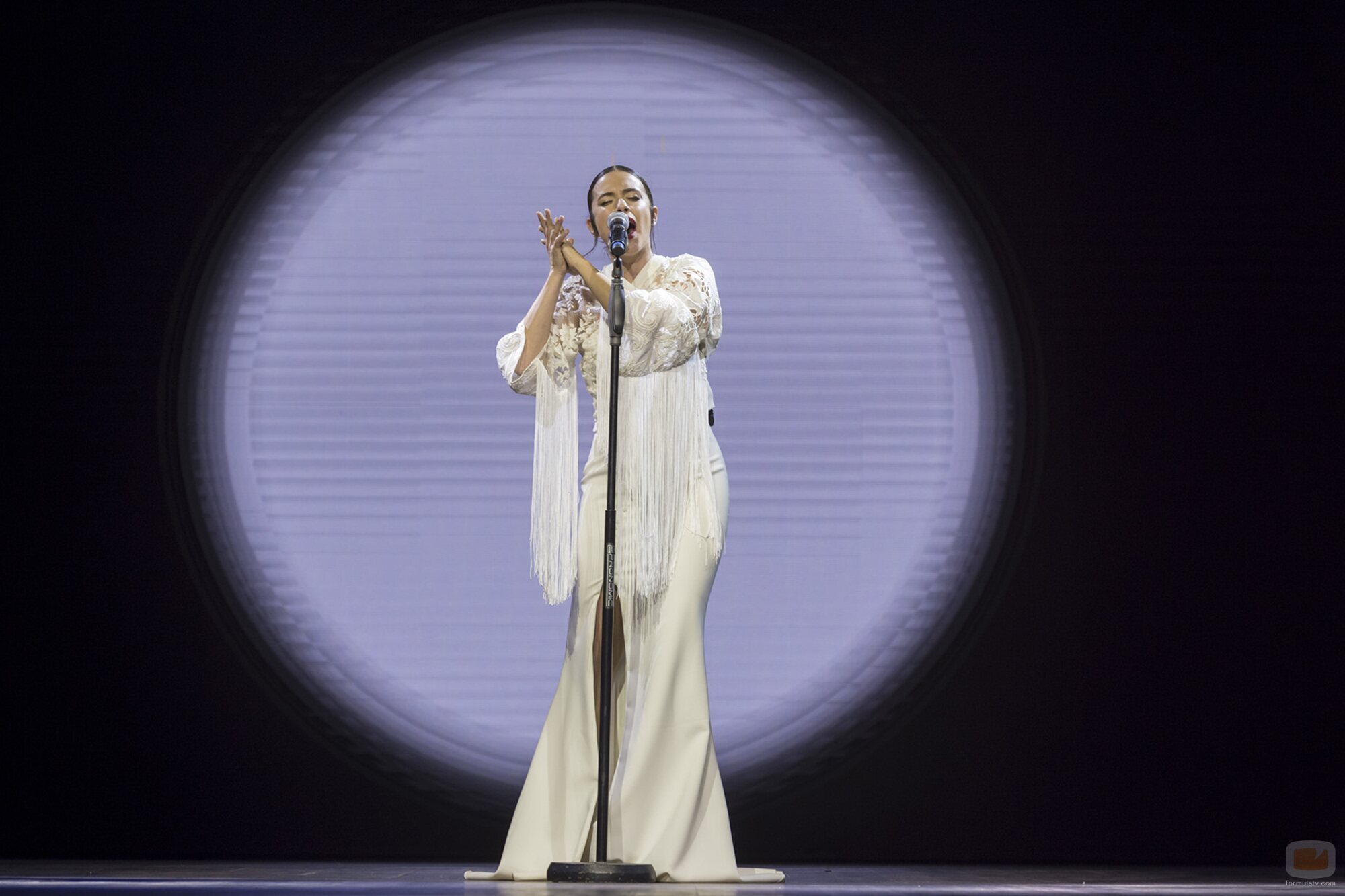 Blanca Paloma en la presentación del Benidorm Fest 2024