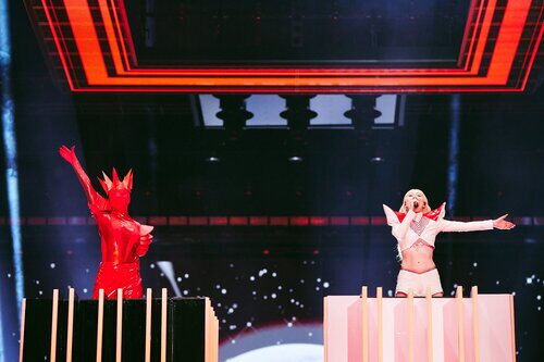 Luna (Polonia) en la Semifinal 1 de Eurovisión 2024