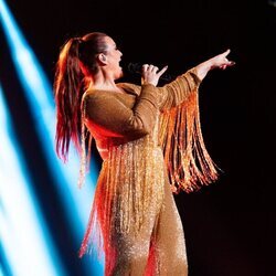 Hera Björk (Islandia) en la Semifinal 1 de Eurovisión 2024