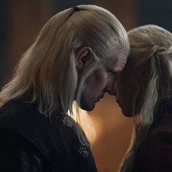 Daemon y Rhaenyra Targaryen en la segunda temporada de 'La Casa del Dragón'