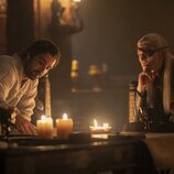Ser Criston Cole y Aemond Targaryen en la segunda temporada de 'La Casa del Dragón'