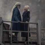 Corlys Velaryon y Rhaenys Targaryen en la segunda temporada de 'La Casa del Dragón'