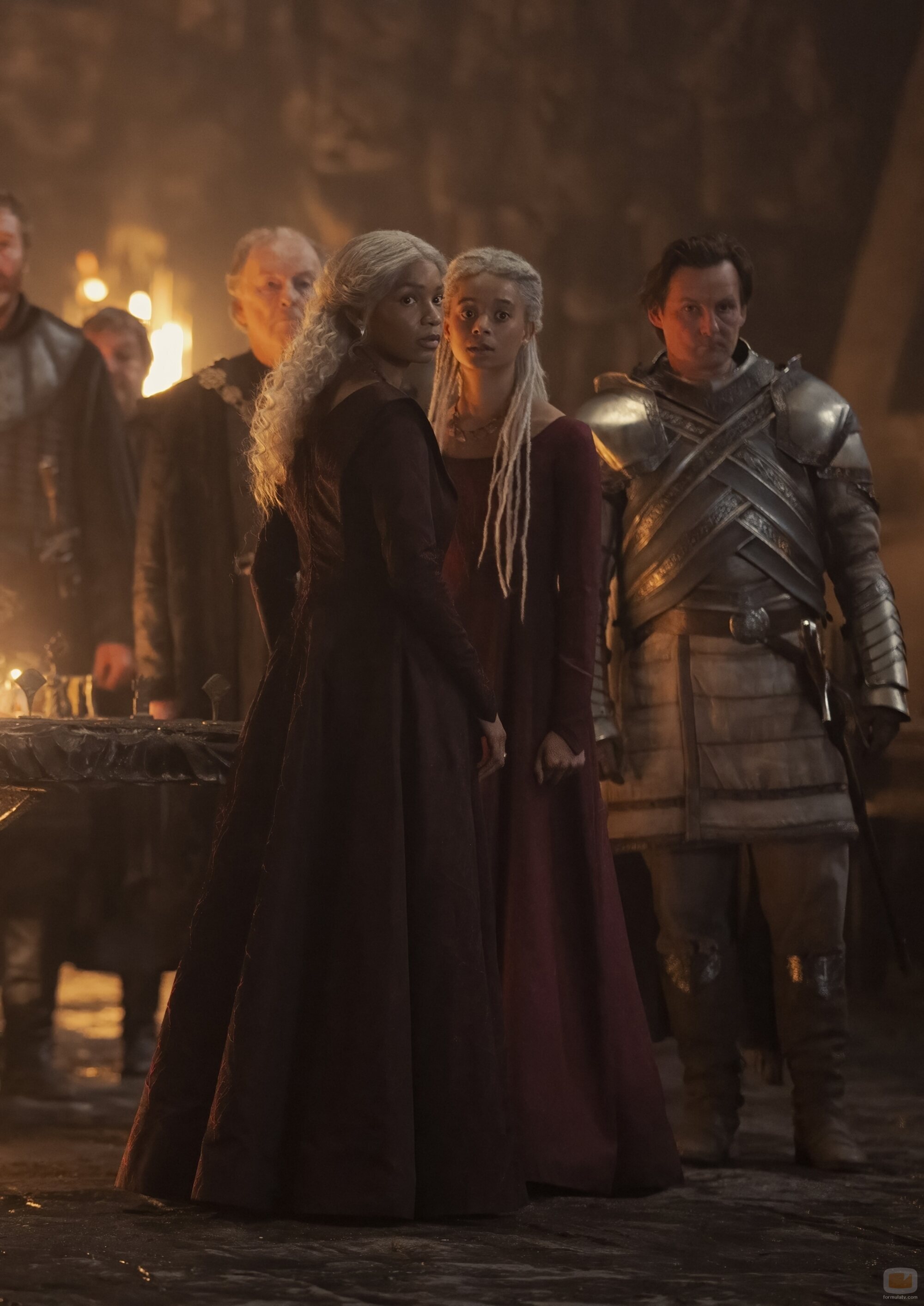 Baela y Rhaena Targaryen en la segunda temporada de 'La Casa del Dragón'