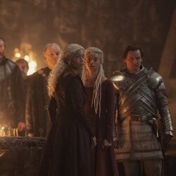 Baela y Rhaena Targaryen en la segunda temporada de 'La Casa del Dragón'