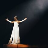 Saba, representante de Dinamarca en Eurovisión 2024, en la Semifinal 2