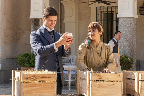 Michel Tejerina y Carmen Asecas son Pelayo y Catalina en 'La promesa'