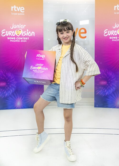 Chloe DelaRosa, de 9 años, representa a España en Eurovisión Junior 2024