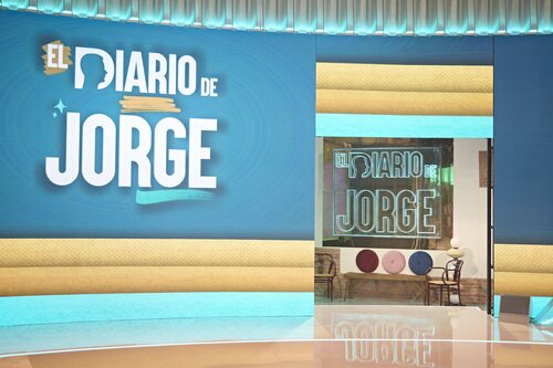 Pantalla del plató de 'El diario de Jorge'