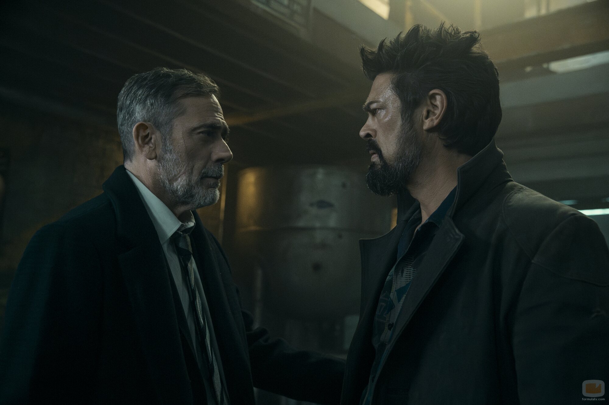 Karl Urban y Jeffrey Dean Morgan en el 4x06 de 'The Boys'