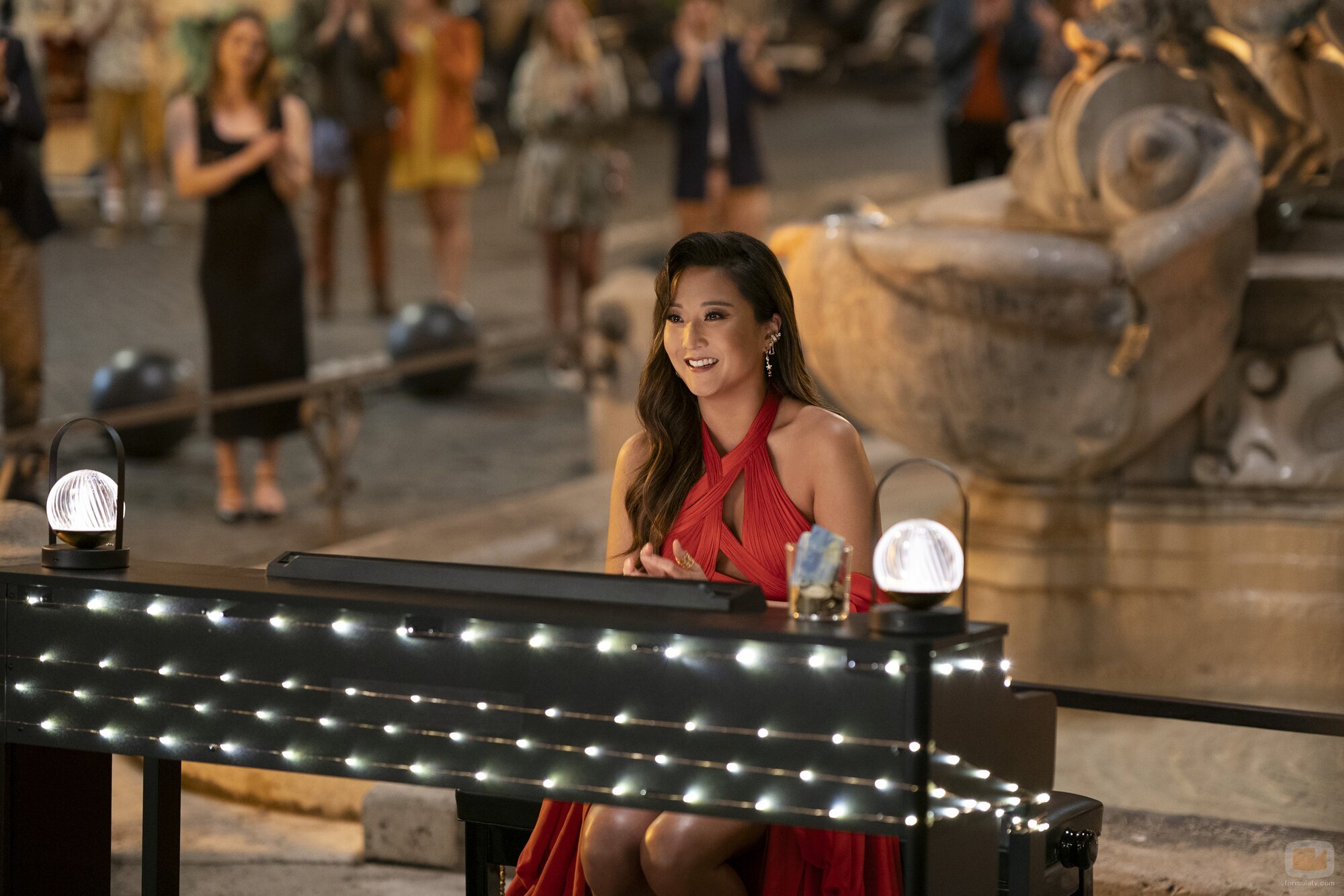 Ashley Park en el 'Todos los caminos conducen a Roma' de 'Emily in Paris'